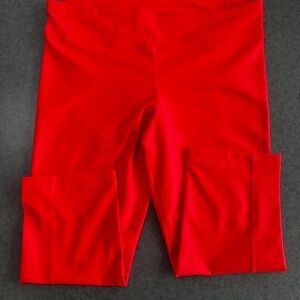 Women's Under Armour Coral Pink Neon Active Legging Crop Medium